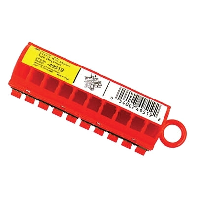 3M 121749 ScotchCode Wire Marking Tapes, 0-9, Polyester Film in Dispenser, 96 in