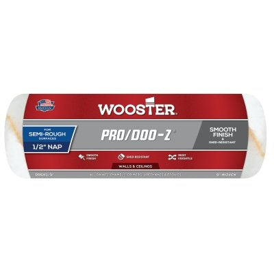 Pro/Doo-Z Roller Covers, 9 in, 1/2 in Nap Length