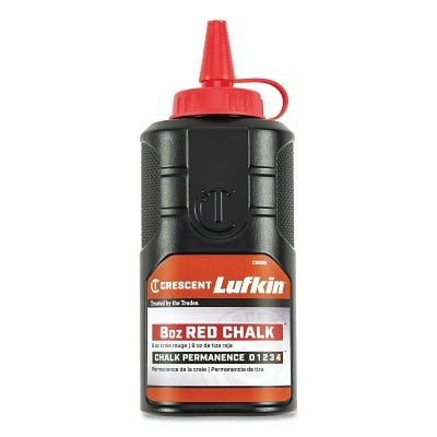 Chalk Refill, 8 oz Bottle, Red