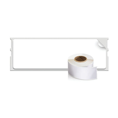 LW Durable Printer Label, 700/Roll, 1 in H x 3-1/2 in W, White