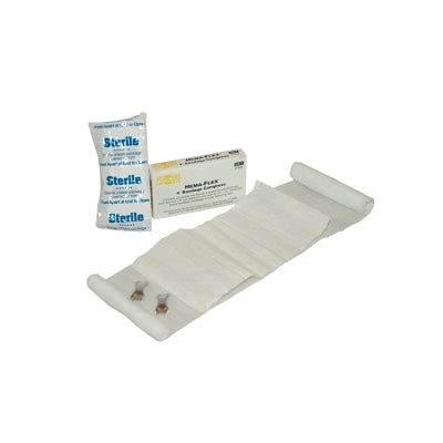 Bandage Compress, 4 in x 72 in, Trauma Pad, Guaze, 1/Box