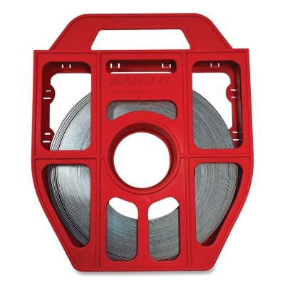 Totes, 3/4 in x 100 ft, 0.03 in Thick, Stainless Steel