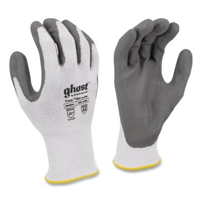 Ghost Series Cut Protection Work Glove, Small, White/Gray
