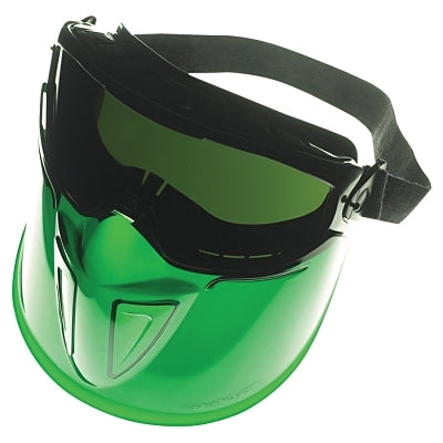 V90 Shield with Monogoggle XTR OTG Goggles, Universal, IRUV Shade 5.0 Lens, Anti-Fog, Black