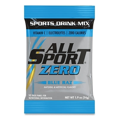 ZERO Sports Drink Mix Pouches, Blue Raz, 2.5 gal