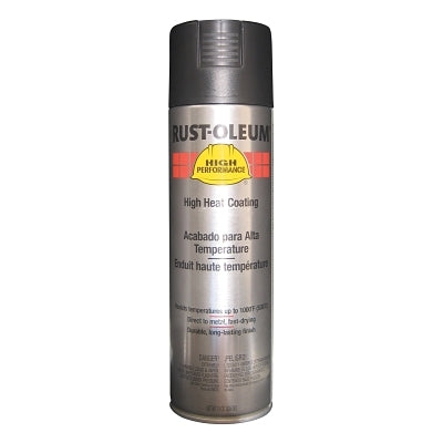 High Performance V2100 System High Heat Coating Aerosols, 15 oz, Black