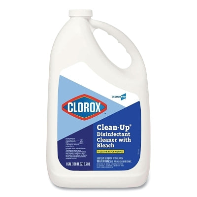 Clean-Up Cleaner with Bleach, 1 gal, Bottle, Bleach Scent