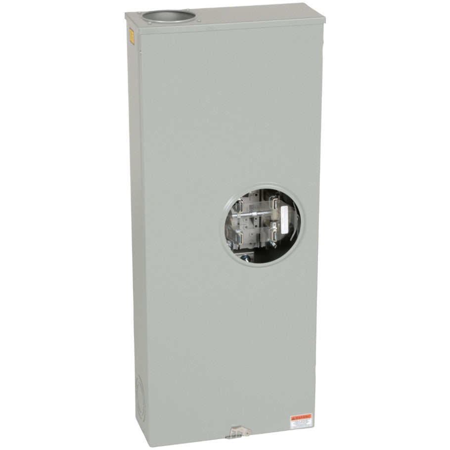 Meter Socket With Lever Bypass and Jaw Release, Ringless, 1 Phase 600VAC