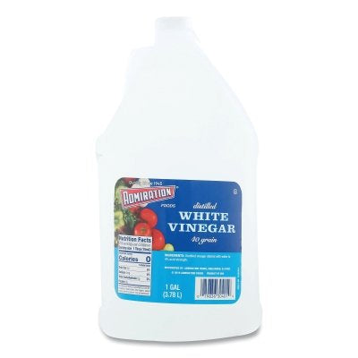 Distilled White Vinegar Household Cleaner, 1 gal, Bottle, Pungent Odor, 4 EA/CA
