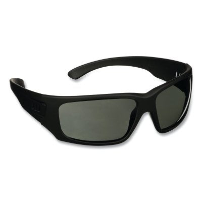 3M MXE1002SGAF-BLK Maxim Elite 1000 Series Safety Glasses, Gray Lens, Anti-Scratch and Anti-Fog, Black Frame, Rubber Frame
