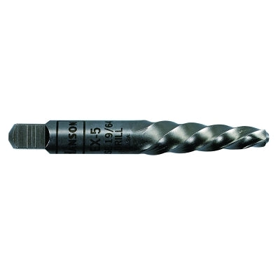 Spiral Flute Screw Extractors - 534/524 Series, 19/64 in, Carded