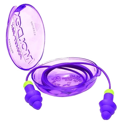 Rockets Reusable Earplug, TPE, Cord, Reusable Pocket-Pak Storage