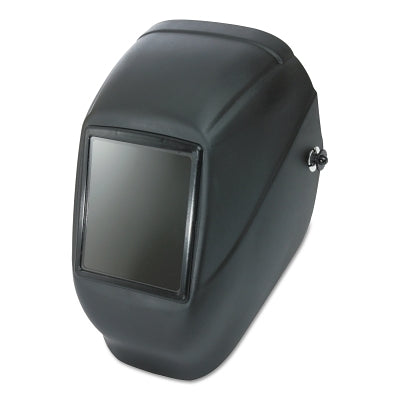 Tigerhood Futura Welding Helmet, #10 Shade, Black, Fixed Front, 4-1/2 in x 5-1/4 in Window, Incl Mounting Cups/Lens/Plate