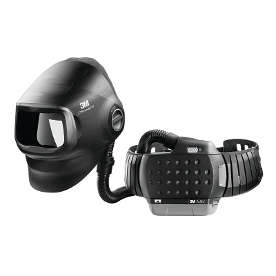3M 46-1101-00 G5-01 Heavy-Duty Welding Helmet, Shade 5, 8 to 14, with 3M Adflo High-Altitude PAPR