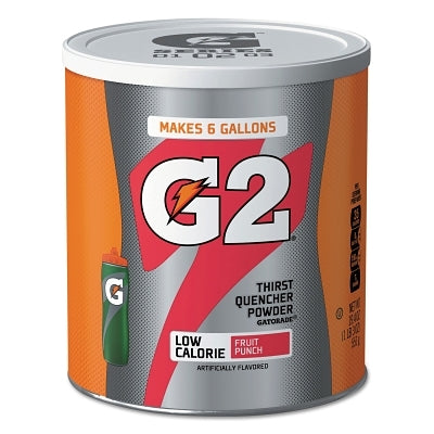 G2 Powder, Fruit Punch, 19.4 oz, Canister