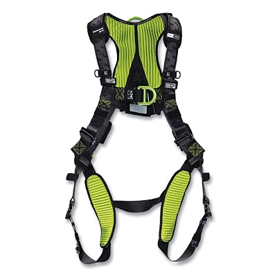 H700 Full Body Harness, Back/Front D-Rings, 2X-Large, QC Chest/Leg Buckles, IC2