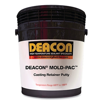MOLD-PAC Casting Retainer Putty, 1 gal, Bucket