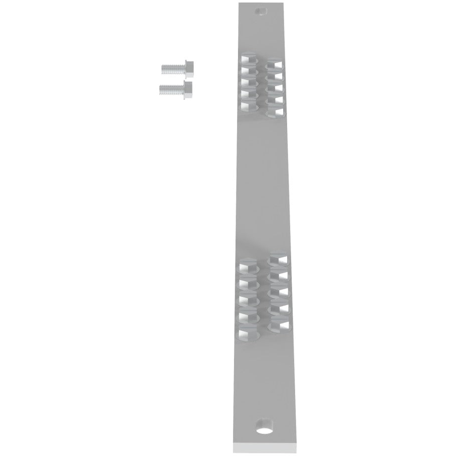 StructuredGround RGRB19Y Busbar Kit, Tin-Plated, Copper Ground BarPK1