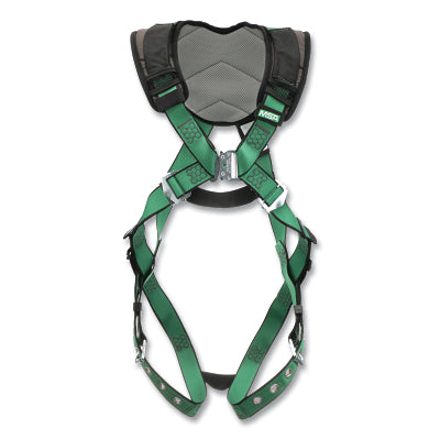 V-FORM+ Full-Body Harness, Back D-Ring, Std, QC Chest/Tongue-Buckle Leg Straps, Shoulder Padding