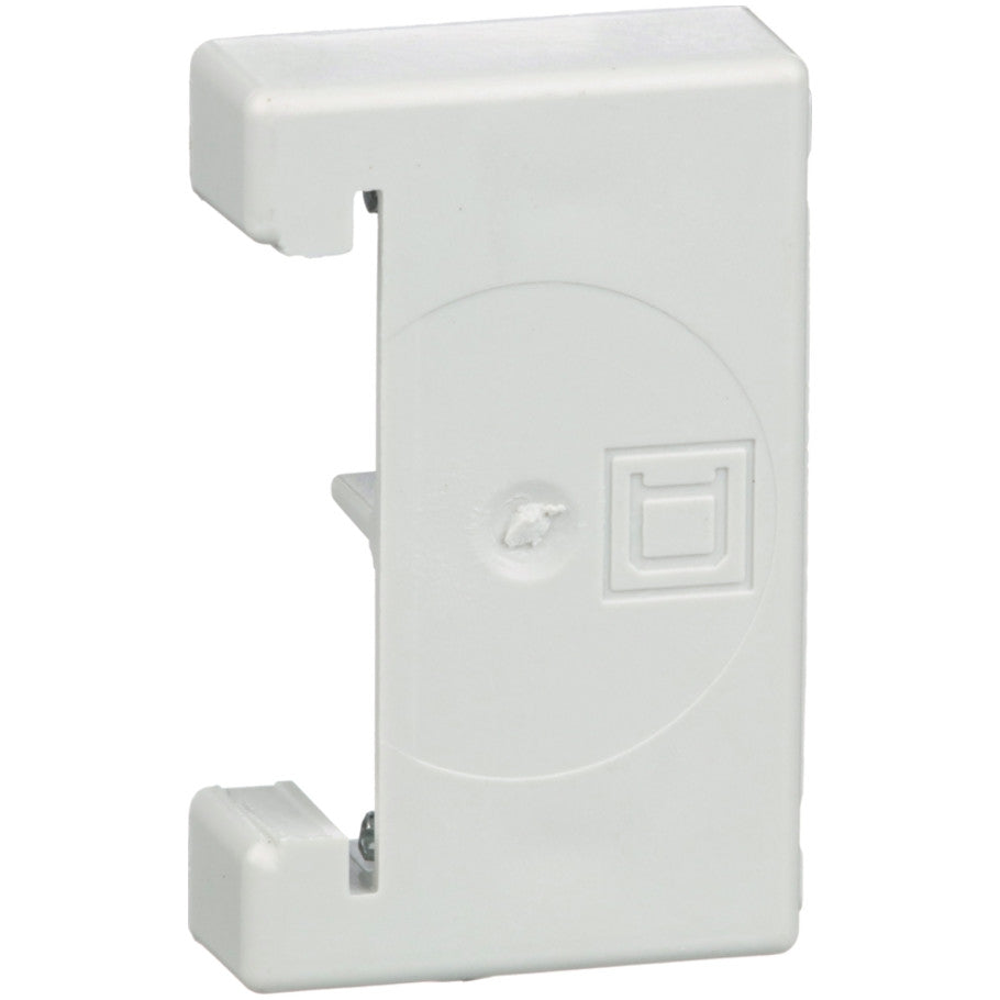 Terminal Block, screw end clamp, for 35 mm DIN rail track