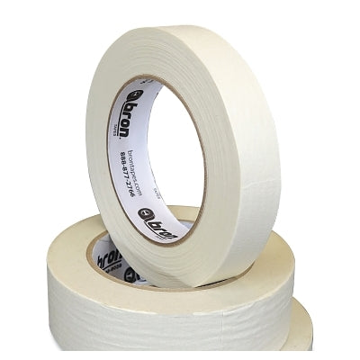 Utility Grade Masking Tape, BT-208, 18 mm W x 55 m L, Natural