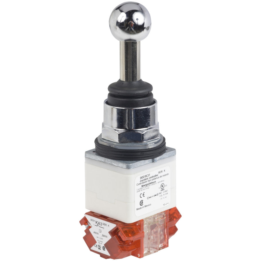 30mm Pushbuttons and Selector Switches, 30 mm, NEMA Type 1, 2, 3, 4, 3R, 12, 13, IP66, 4 (Mounting Hole) Hole
