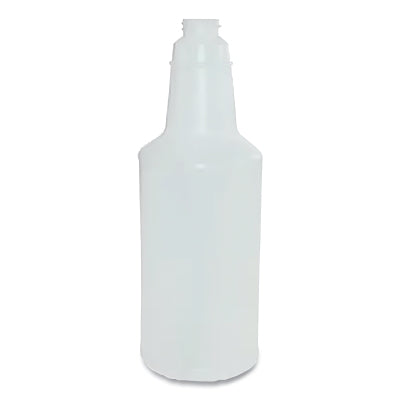 Spray Bottle, 32 oz, Clear, Trigger Sprayer Sold Separately
