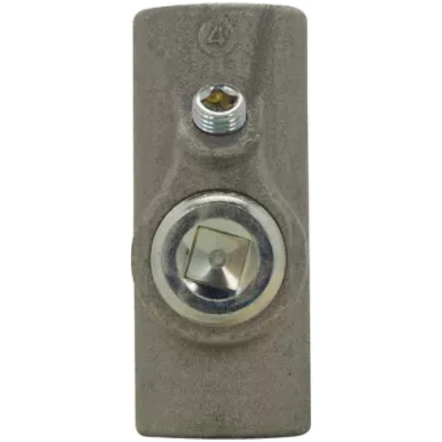 Expanded Fill Sealing Hub with Drain, Feraloy Iron Alloy, Vertical or Horizontal, Female, 1 in.