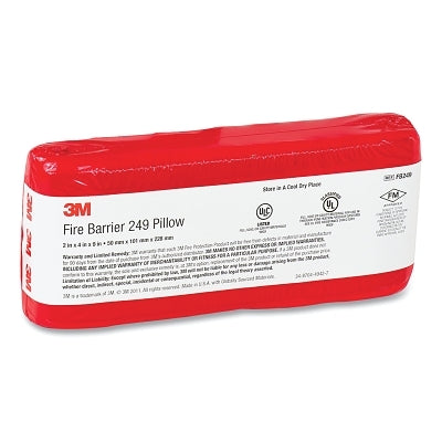 Fire Barrier Duct Pillow, FB249, 2 in H x 4 in W x 9 in L, Small