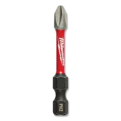 Shockwave Insert Power Bit, #2, Phillips, 2 in L, 5 Pack