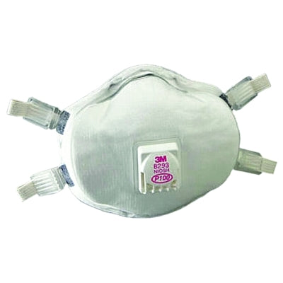 3M 8293 P100 Particulate Cartridge, Half Facepiece, Oil/Non-Oil Particles