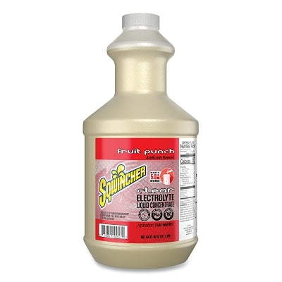 Liquid Concentrate, 64 oz, Bottle, Yields 5 gal, Fruit Punch