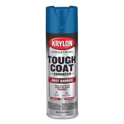Tough Coat Advanced with Rust Barrier Technology Spray Paint, 15 oz, Deep Blue, Gloss