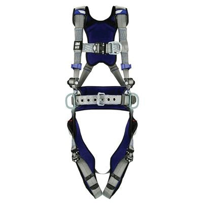 3M 1402111 ExoFit X200 Comfort Constr Climbing/Positioning Safety Harness, Back/Front/Hip D-Rings, MDM, Dual Lock QC/Quick Connect