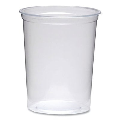 Deli Container, Clear, 32 oz, Plastic