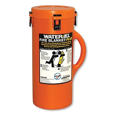 Water-Jel Heat Shield Fire Extinguishing Blanket, 60 in x 72 in, Worst Wool