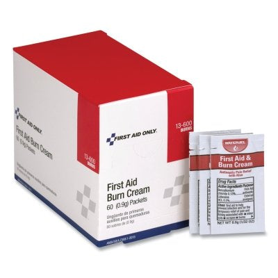 First Aid/Burn Cream Packet, 0.9 g, 12 per Box