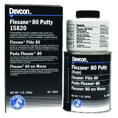 Flexane 80 Putty, 1 lb, Can