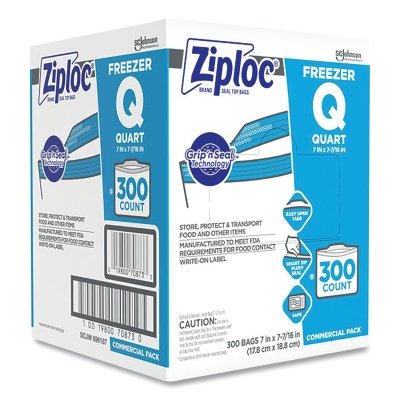 Freezer Bag, 1 qt, 300/CT