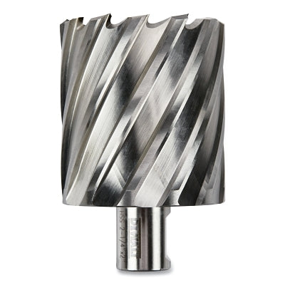 Annular Cutter, 2-1/4 in Cutter Dia, 2 in Cutting Depth, 2 in OAL, Bright Finish