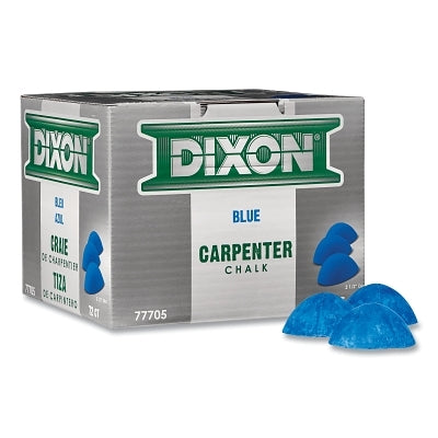 Carpenter Chalk, 1-1/8 in L, Blue