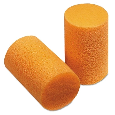 FirmFit Earplugs, Foam, Dispenser Refill, Uncorded, 30dB, Orange