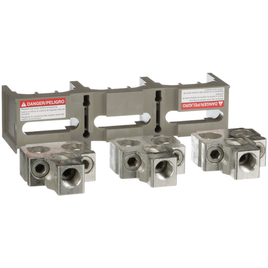 Connector accessory, PowerPacT P, circuit breakers, 800A, 3/0 to 500kcmil, mechanical lug kit, Al,