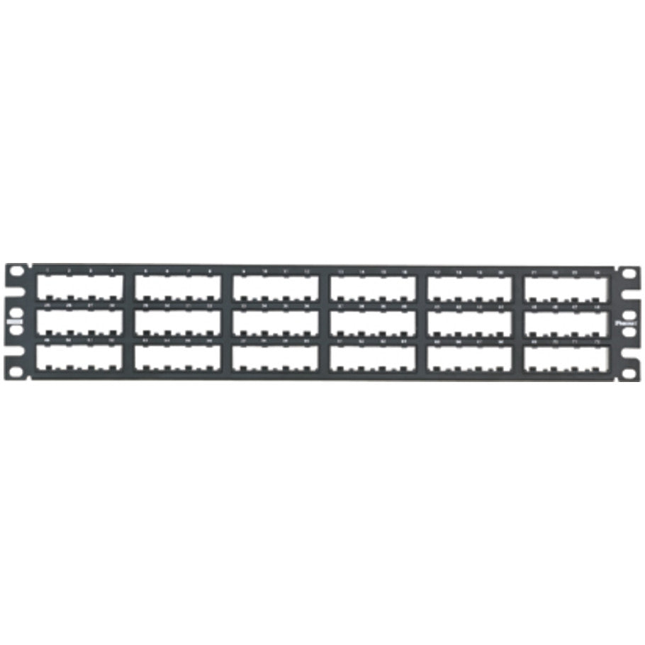 Mini-Com Flush Mount Empty Patch Panel, 72-Port