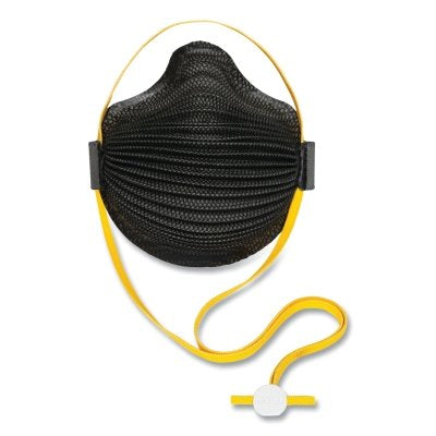 M Series Black Disposable Respirator, Small, Black, Full Foam Face Seal