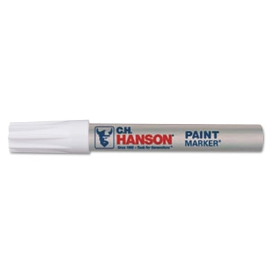 Paint Markers, 1/2 in, White
