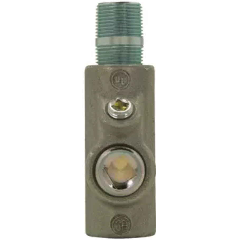 Explosion-Proof Sealing Hub, Iron Alloy, Vertical or Horizontal, Male and Female, 4 in.