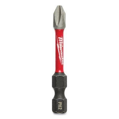 SHOCKWAVE Impact Phillips Bit, 2 in L, Phillips #2 Drive Size