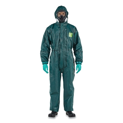 4000 Ultrasonically Welded & Taped Model 111 Coverall, Green, 3X-Large