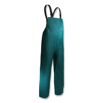 Sanitex Bib Overalls, PVC, Green, Large